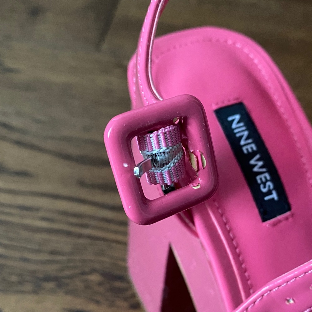 Nine West Rilay Open Toe Platform Sandals - Picture 2 of 6